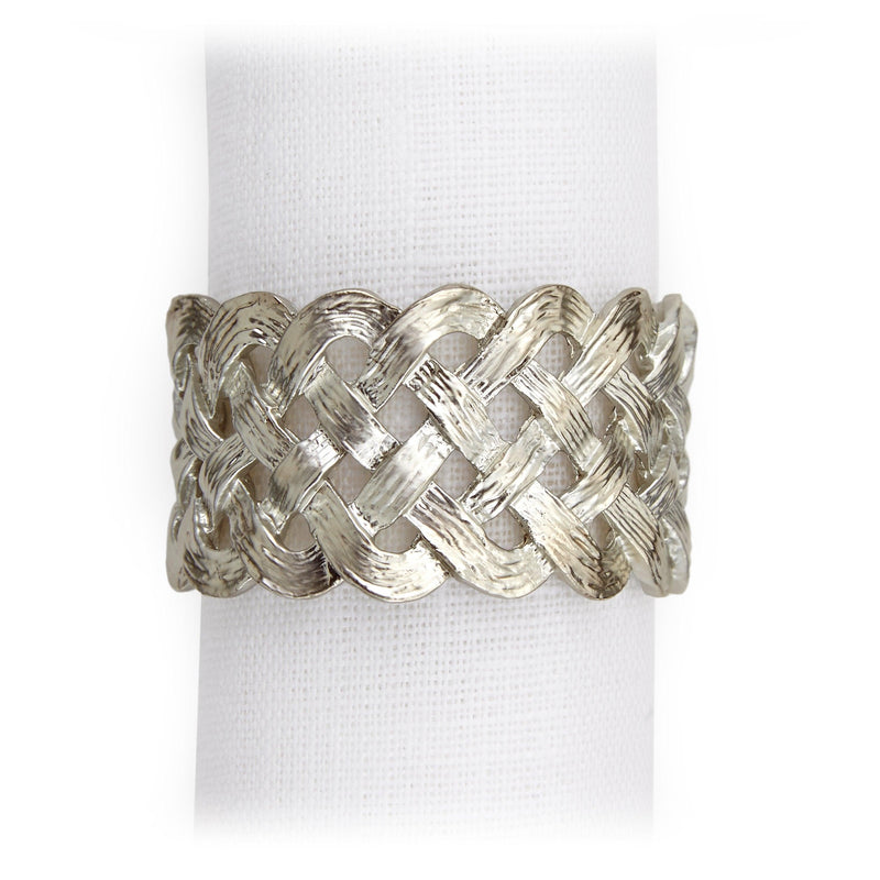 Braid Napkin Jewels (Set of 4) - L'OBJET