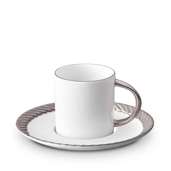 Corde Espresso Cup + Saucer - L'OBJET