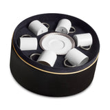 Corde Espresso Cup + Saucer (Set of 6) - L'OBJET