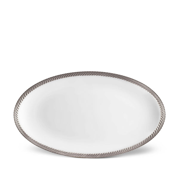 Corde Oval Platter - Large - L'OBJET