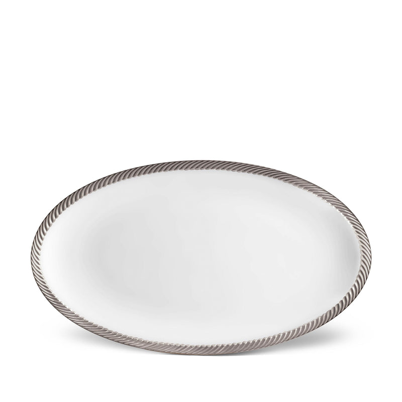 Corde Oval Platter - Large - L'OBJET