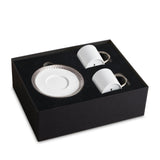 Corde Plat Espresso+Saucer [Set Of 2] - L'OBJET