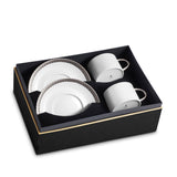 Corde Tea Cup + Saucer (Set of 2) - L'OBJET