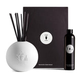 Cote Maquis Diffuser Set - Black Bottle of Scented Oil Refill - Fragrant and Indulgent Aromatic Expressions