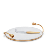 Deco Leaves Cheese Serving Set - L'OBJET