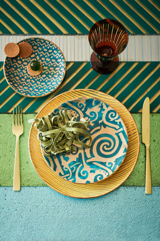 Fortuny Collection Colorful Tablescape