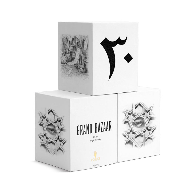 Grand Bazaar No. 30 Candle 3-wick - L'OBJET