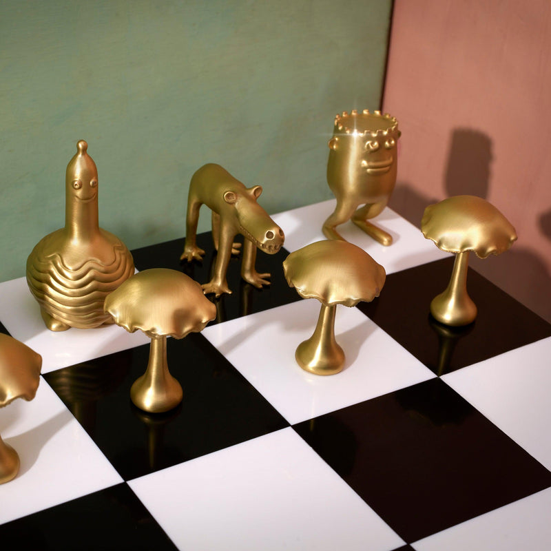 King Chess Piece 24K Gold