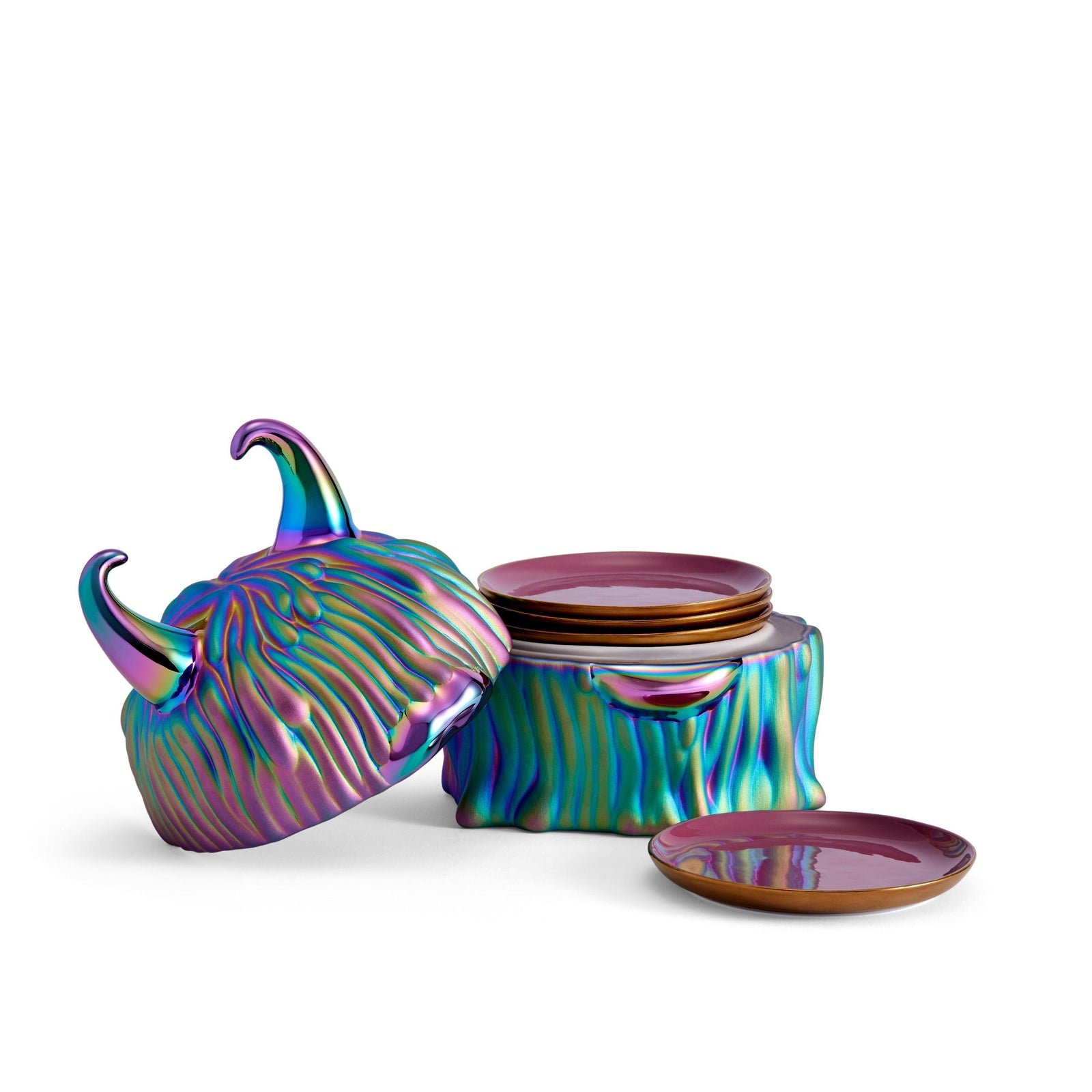 L'Objet Haas Brothers Disco Lynda Box + Plates - Limited Edition