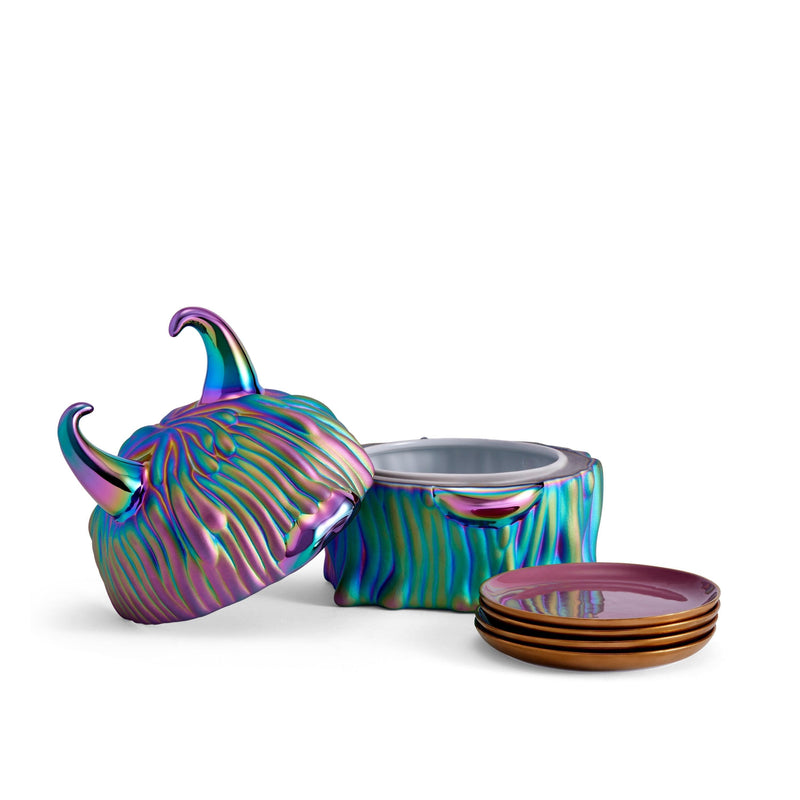 Haas Disco Lynda Box + Plates (Set of 4) - Limited Edition of 300 - L'OBJET