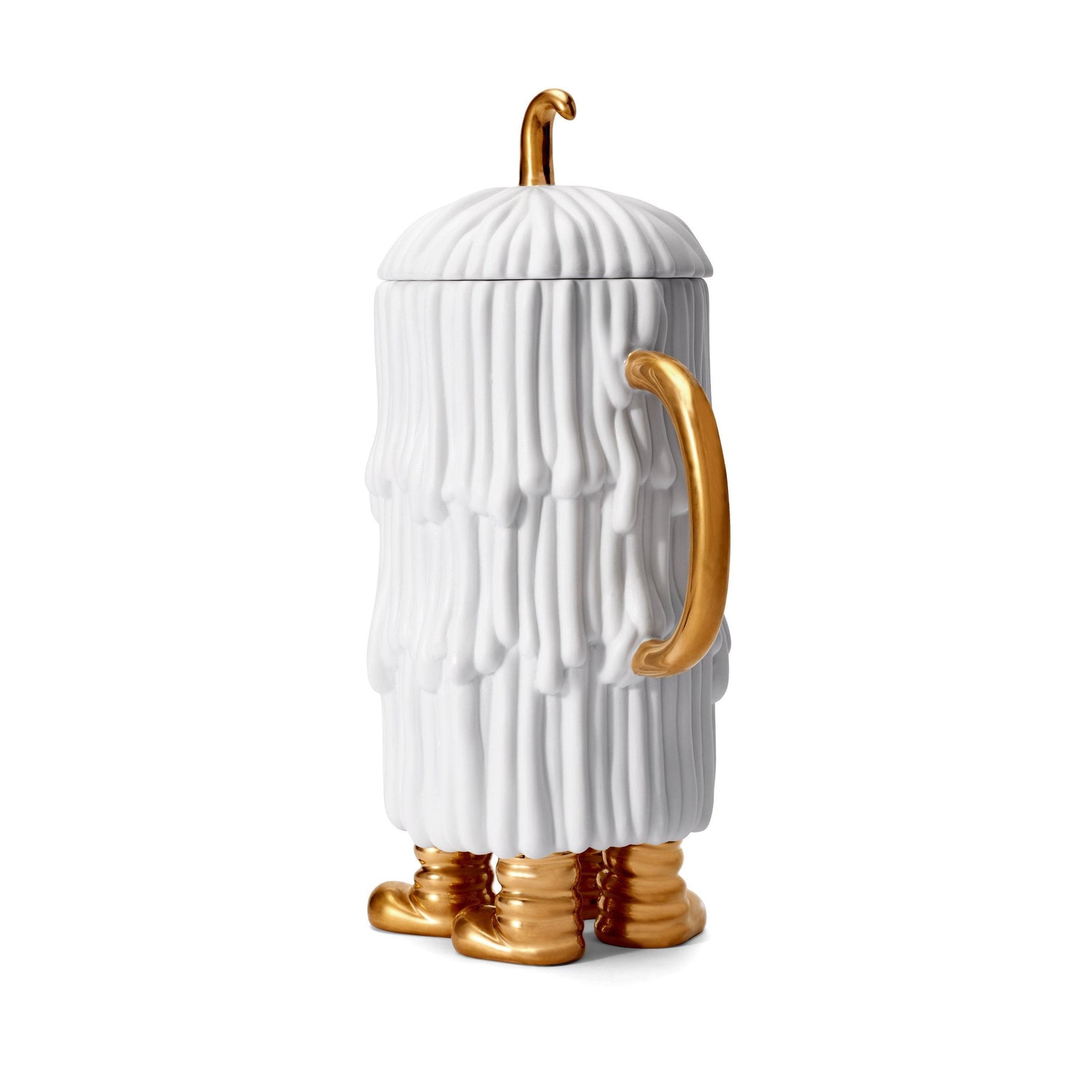 Haas Djuna Coffee + Tea Pot - White - Luxury Coffee & Tea Pots - L