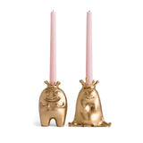 Haas King + Queen Candlesticks (Set of 2) - L'OBJET