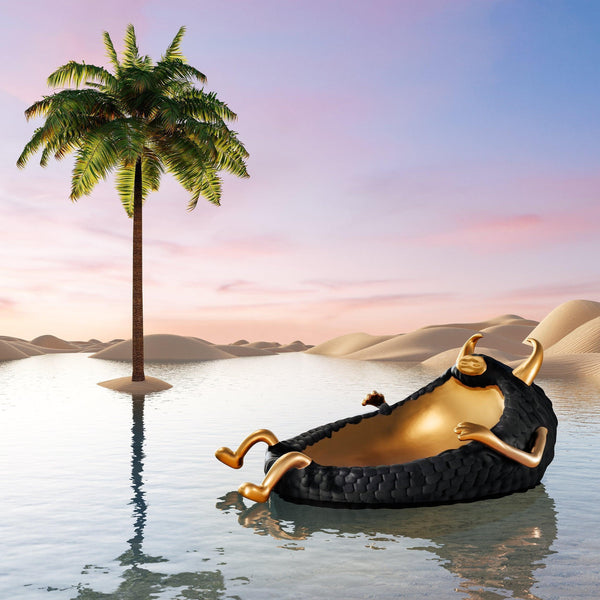 Haas Lazy Susan Catchall - Black - L'OBJET