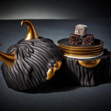 Haas Lynda Box + Plates (Set of 4) - Black - L'OBJET