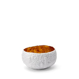 Haas Mojave Desert Bowl - Small - White + Gold - L'OBJET
