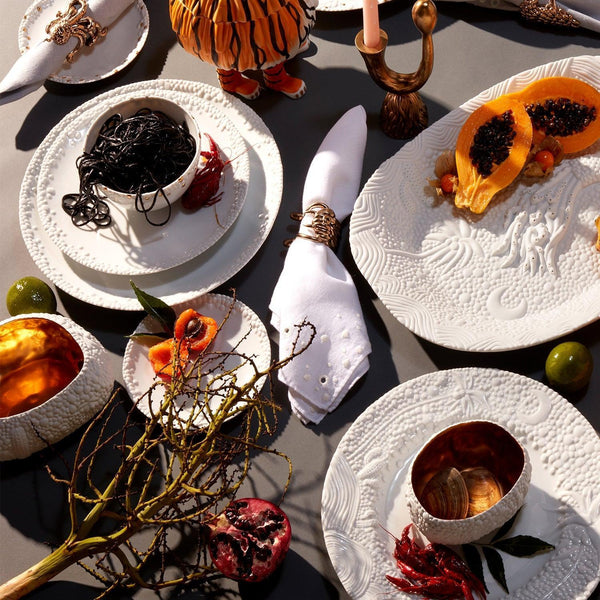Haas Mojave Dessert Plate - White - L'OBJET