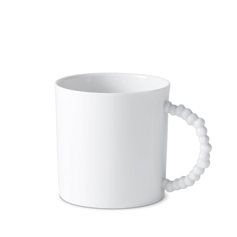 Haas Mojave Mug in White Features Bold Artistry - Reminiscent of Desert Pebbles - Definitive Patterns and Versatile Style
