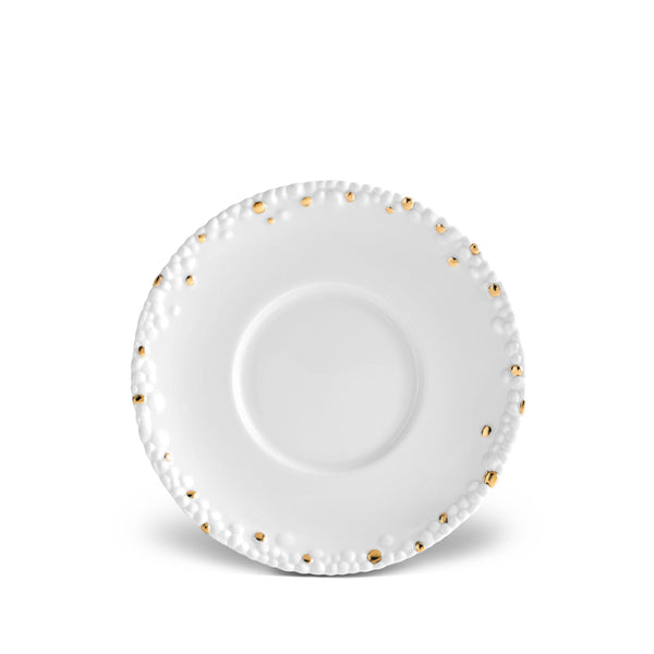 Espresso Cup and Plate - Gold - The Fancy Frog Boutique