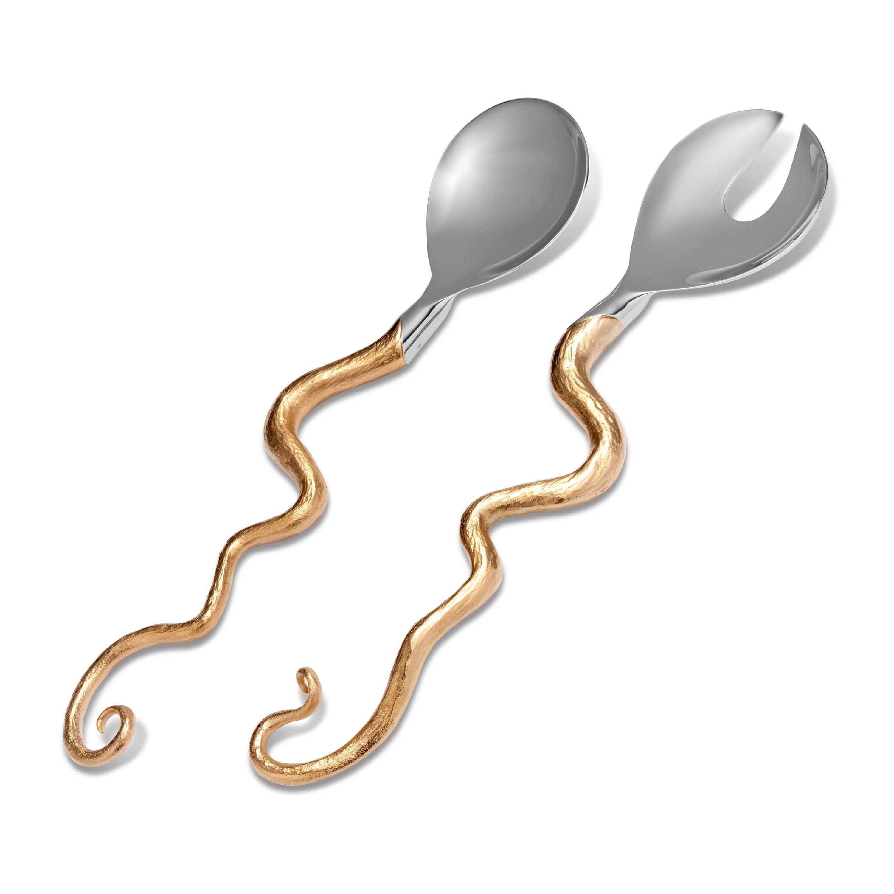 L'objet Haas Twisted Horn Serving Set (2 Piece Set)