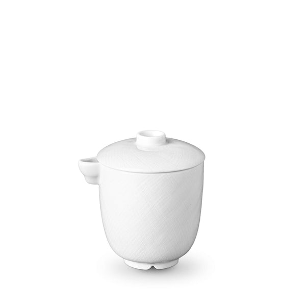 Han Creamer in White - Reminiscent of China's Han Dynasty - Crafted from Porcelain and Glazed Ceramics