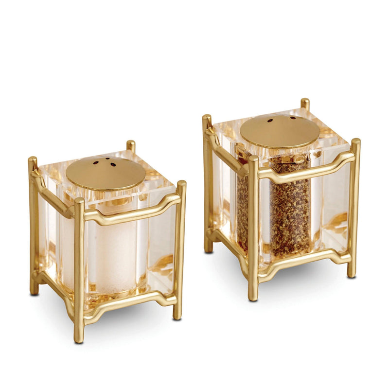 Han Spice Jewels in Gold by L'OBJET - Reminiscent of China's Han Dynasty - Crafted from Porcelain and Glazed Ceramics