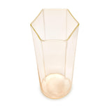 Hex Champagne Glass- Gold - L'OBJET