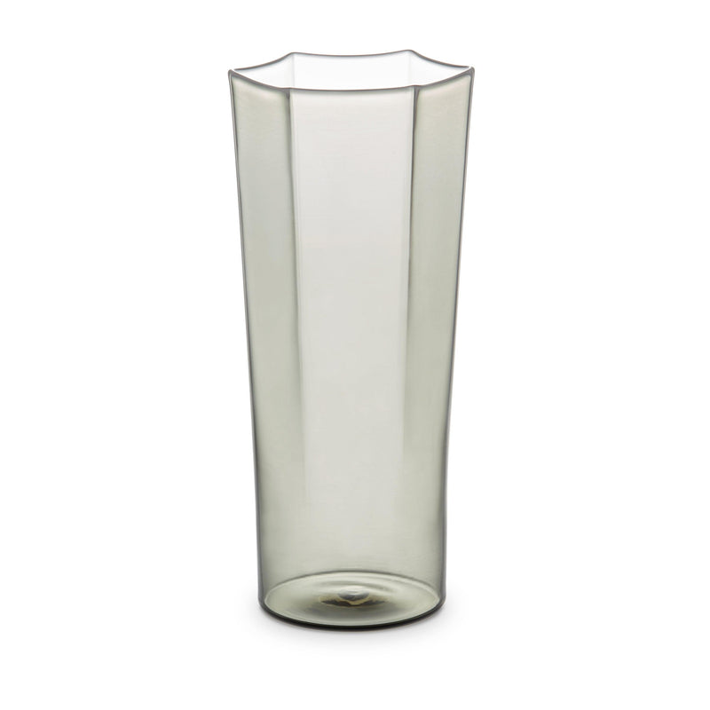 Hex Champagne Glass - Smoke - L'OBJET