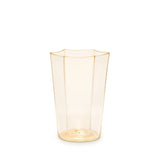 Hex Wine Glass in Gold by L'OBJET - Hand-Crafted with Intricate Geometric Style - Versatile for Form and Function