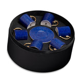 Lapis Espresso Cup + Saucer (Set of 6) - L'OBJET