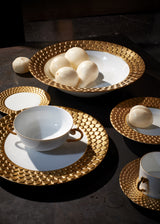 Aegean Bread + Butter Plate - Gold