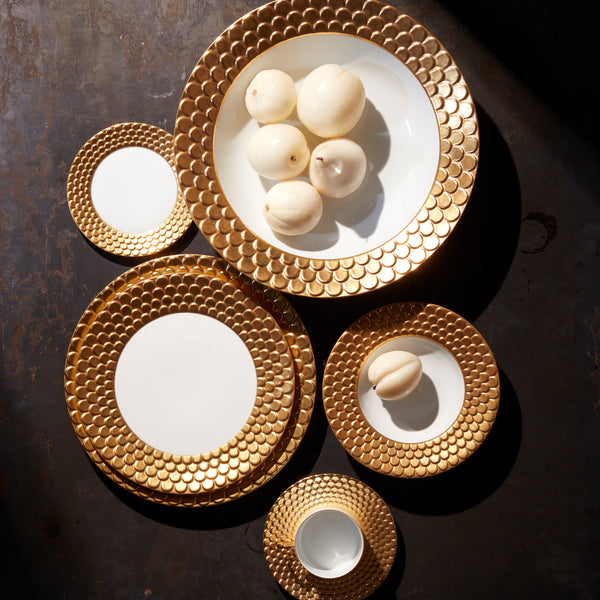 Aegean Dessert Plate - Gold