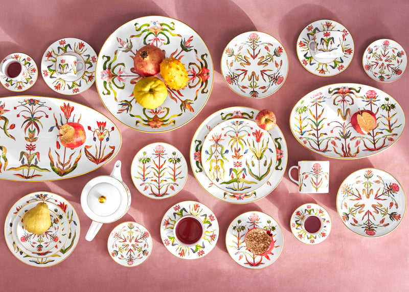 Grand Tour Dessert Plate