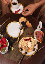 Jessica McCormack Shell Flatware  4-Piece Set - Gold