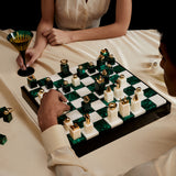 Chess Set - Malachite