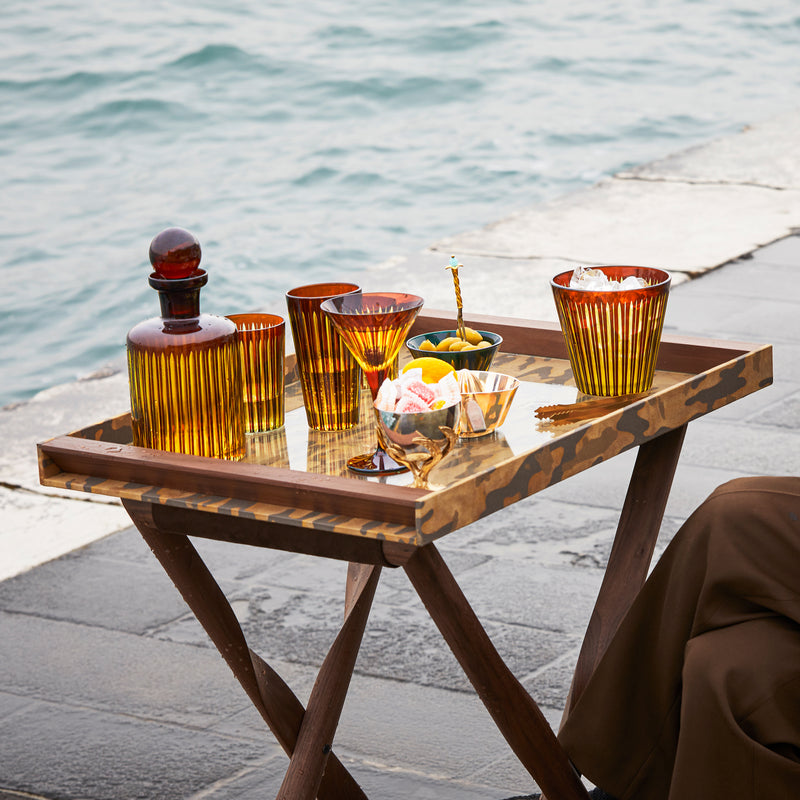 Prism Highball Glasses- Assorted (Set of 4)