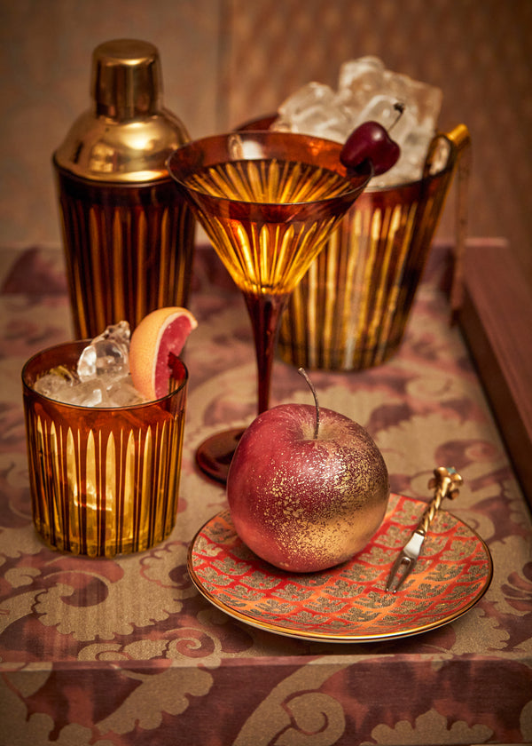 Prism Cocktail Set - Amber