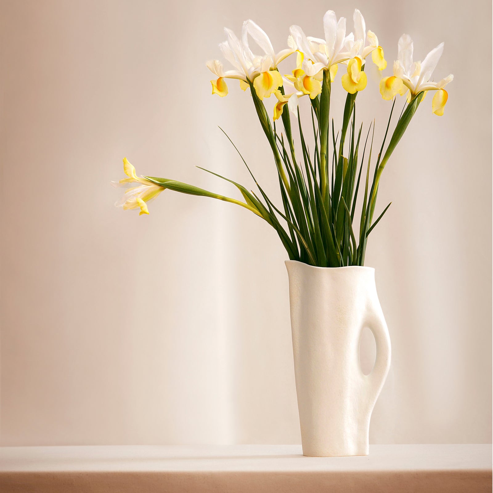 Timna Pitcher - Stone - Luxury Serving Drink Pitchers - L'OBJET