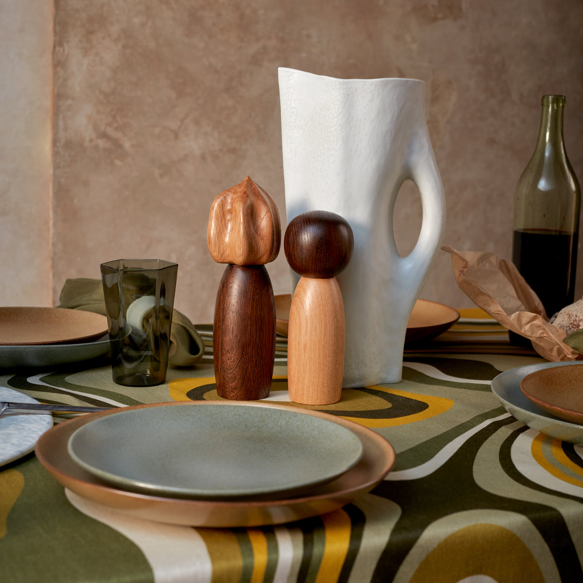 Timna Vase - Tall - Latte