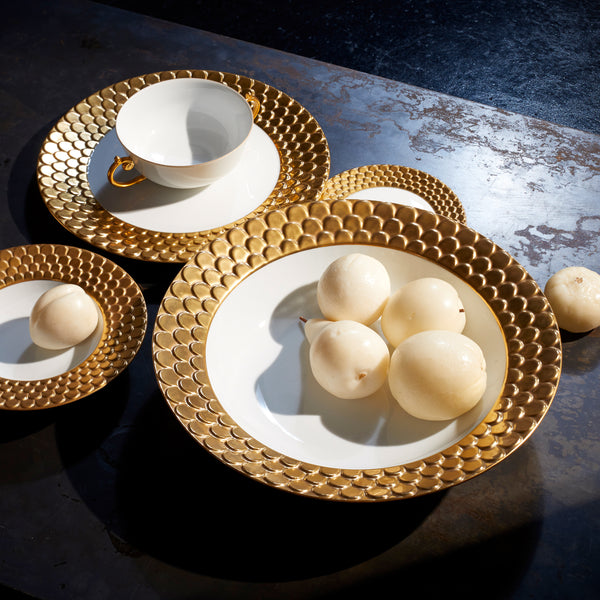 Aegean Soup Bowl - Gold