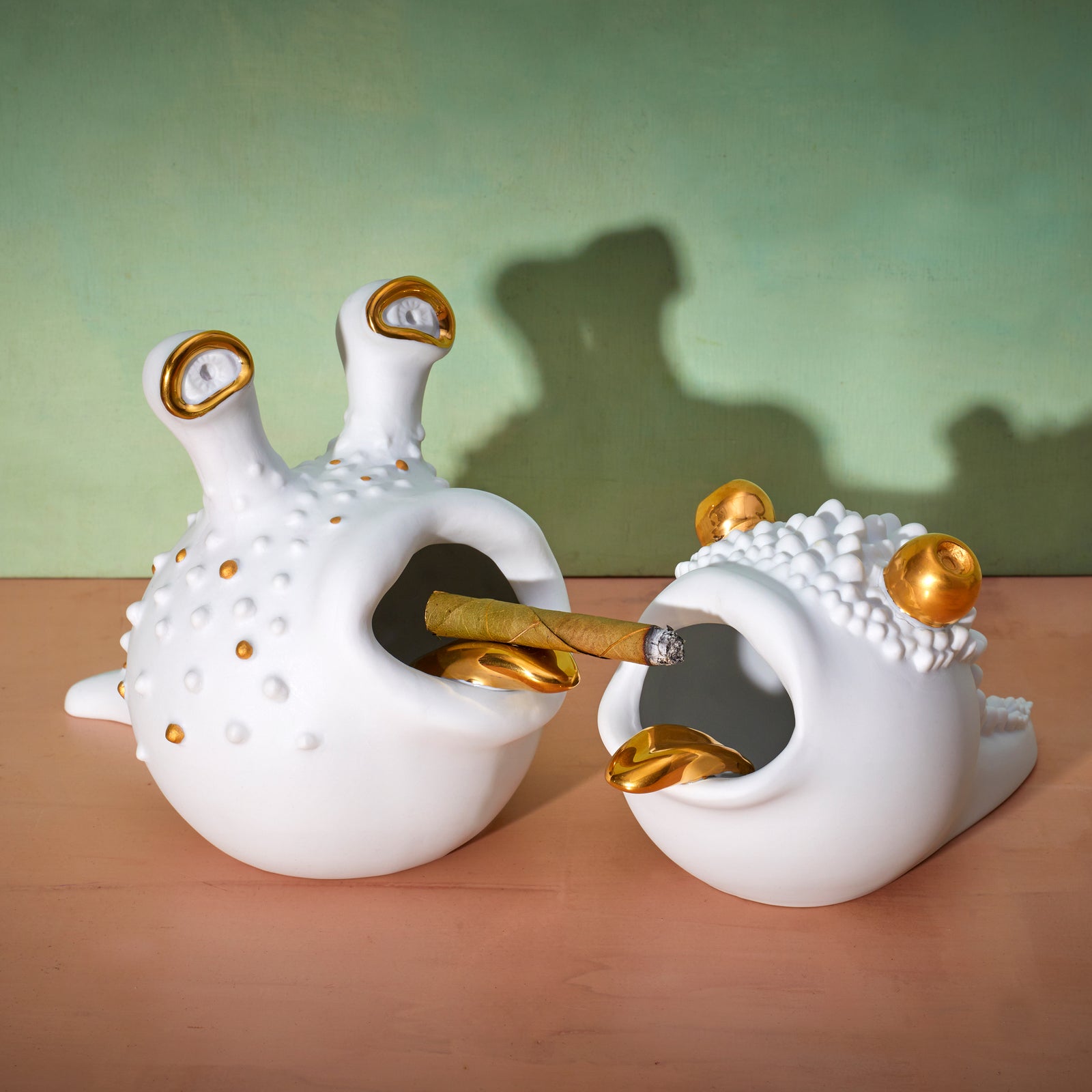 L'Objet Haas Brothers Grand Haashtray - White