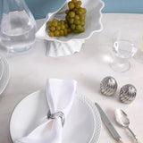 Neptune Soup Plate - White