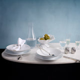 Neptune Soup Plate - White