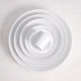 Neptune Soup Plate - White