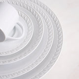 Neptune Dessert Plate - White