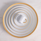 Neptune Coupe Bowl - Large- Gold