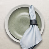 Linen Sateen Napkins - Light Blue (Set of 4) - L'OBJET