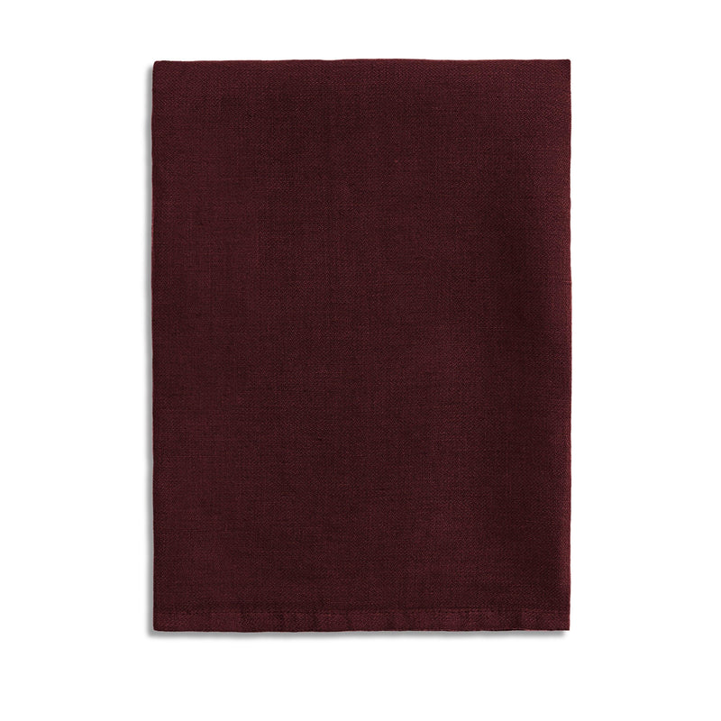 Linen Sateen Napkins - Wine (Set of 4) - L'OBJET