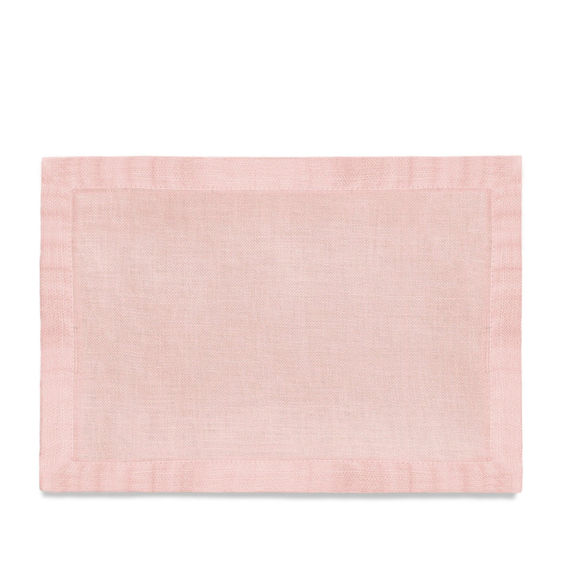 Linen Sateen Placemats - Pink (Set of 4) - L'OBJET