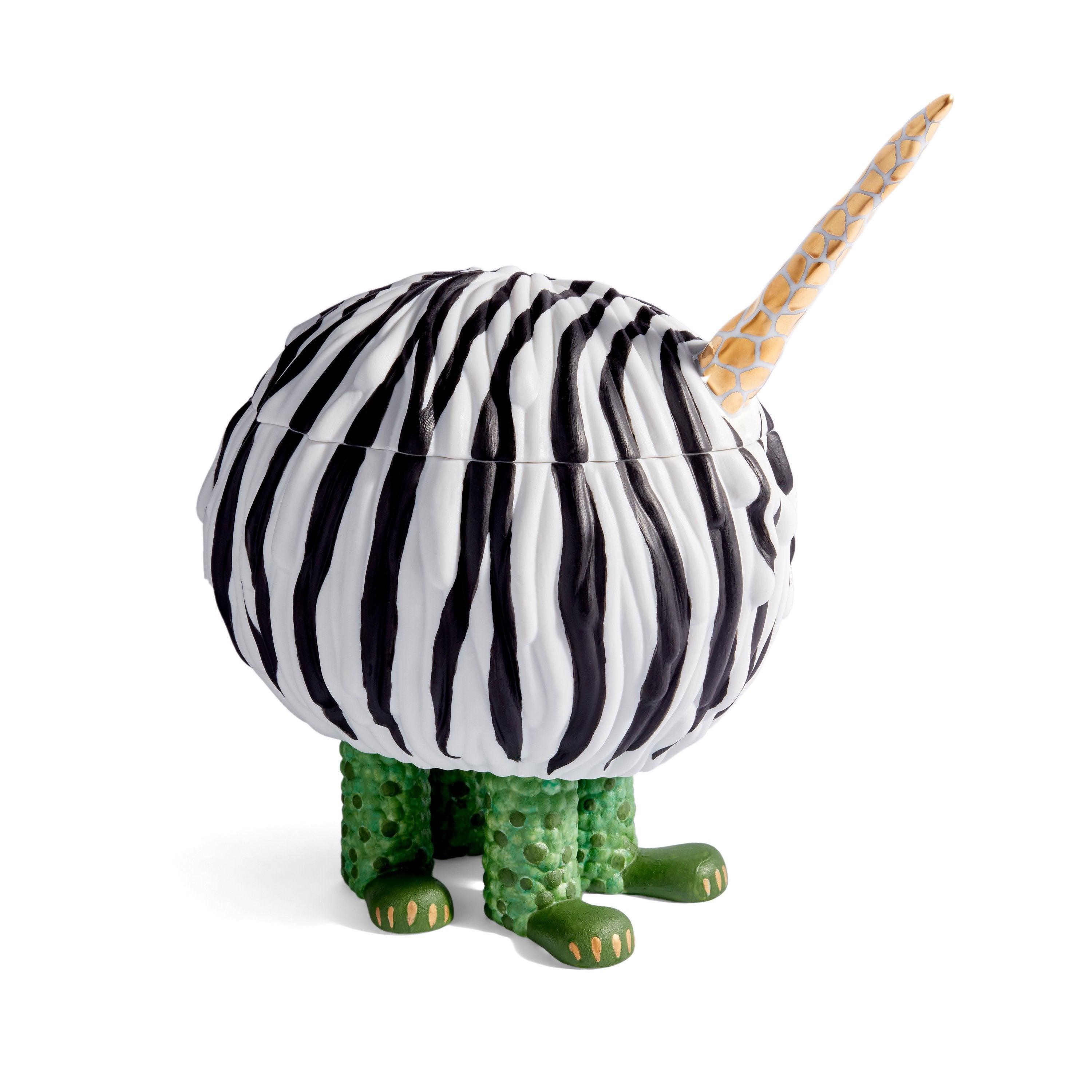 Haas Multi Monster Vessel - Black + White - L'OBJET