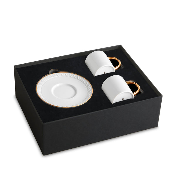 Neptune Espresso Cup + Saucer (Set of 2) - L'OBJET